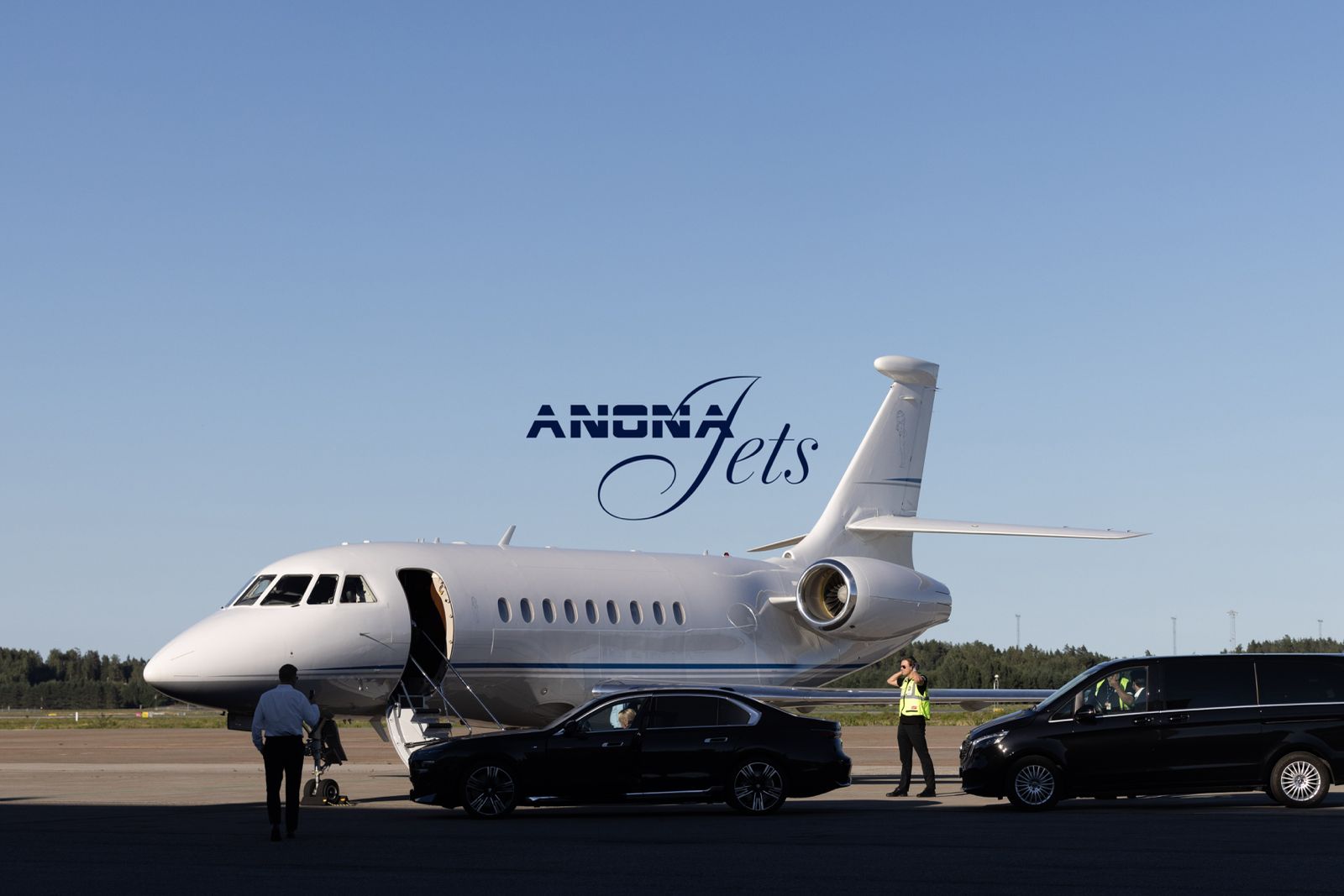 Jet on the tarmac